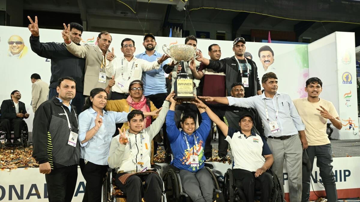 National Para Athletics Championships 2025: Haryana claims title, TN finishes second