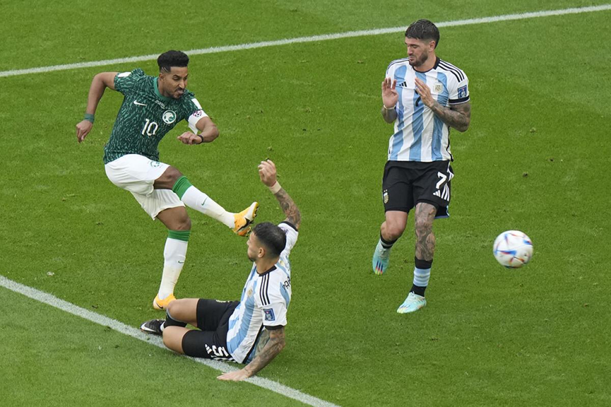 Renard-coached Saudi Arabia beat eventual champion Argentina in the World Cup group stages.