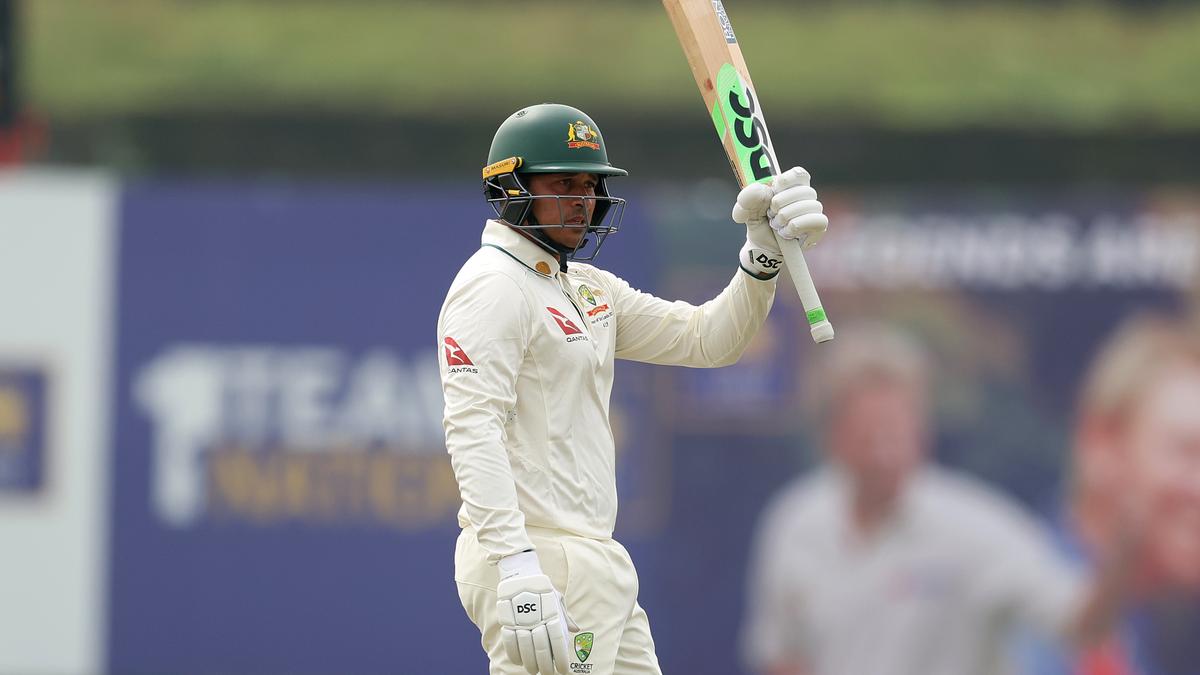 SL vs AUS, 1st Test Day 2 LIVE score: Khawaja double hundred drives Australia