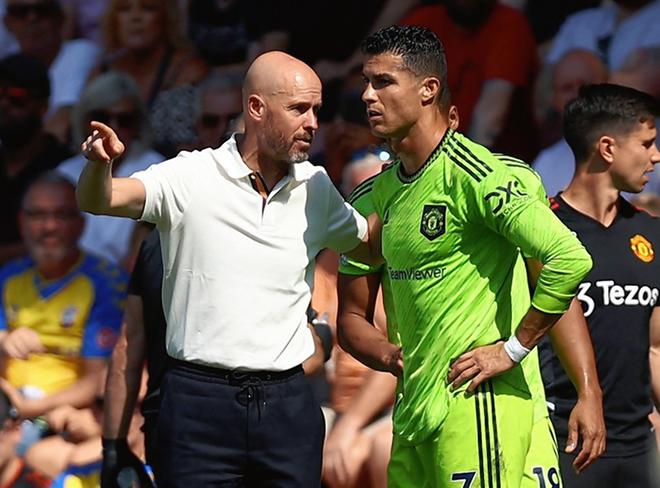 The relationship between Ten Hag and Ronaldo has seen him go down in the pecking order for the Premier League club.