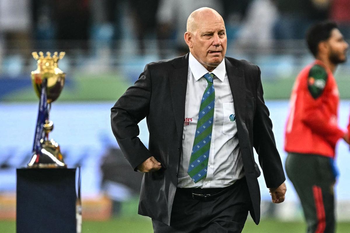 ‘Handshake row’: Match referee Andy Pycroft was accused of breaching the ICC Code of Conduct after reportedly asking the India and Pakistan captains to skip the toss handshake.