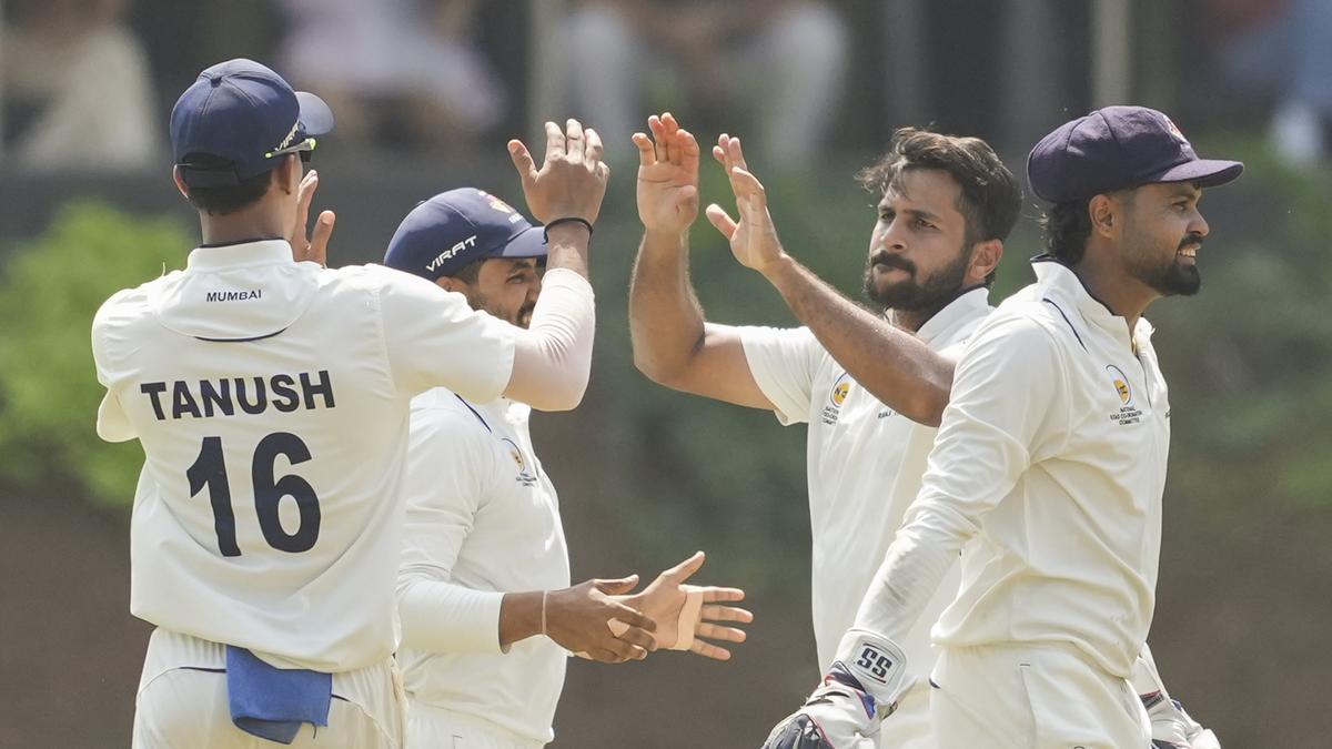 Ranji Trophy Live Score, Day 3 Semifinal 2024: Shardul removes Jagadeesan, Sudarshan early; Shorey, Mokhade cut down MP’s lead