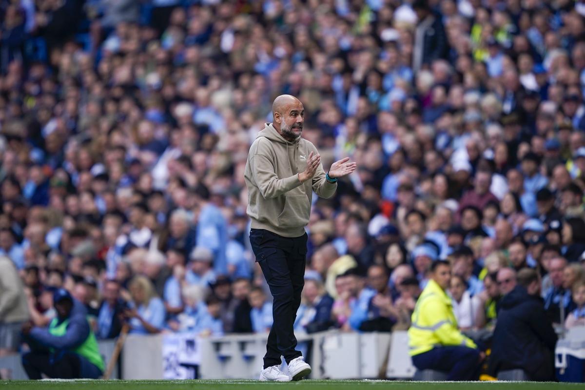 Pep Guardiola is hoping for reinforcements for Saturday’s Premier League trip to West Ham. 