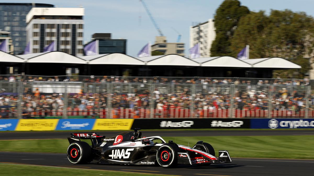 Fan at Australian Grand Prix left bleeding after hit by car debris