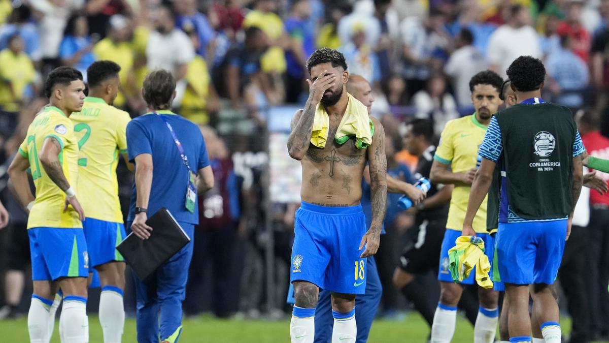 Uruguay vs Brazil quarterfinal highlights in pictures, Copa America 2024: Photo gallery