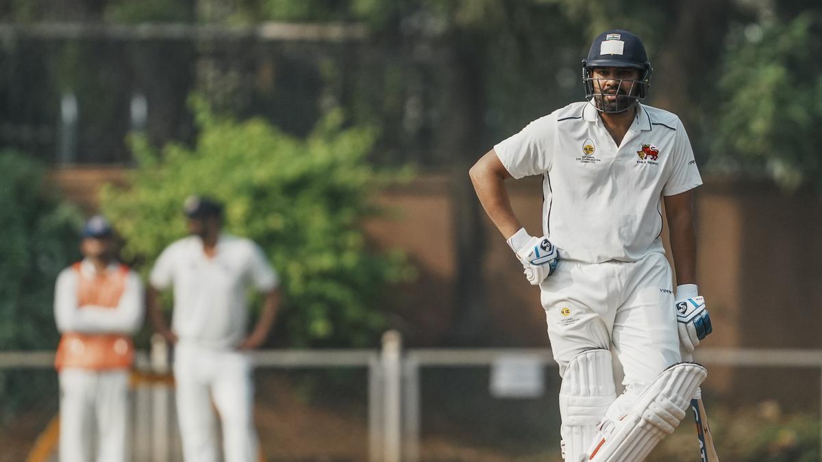 Ranji Trophy 2024-25: Rohit Sharma scores 28 runs in second innings against J&K