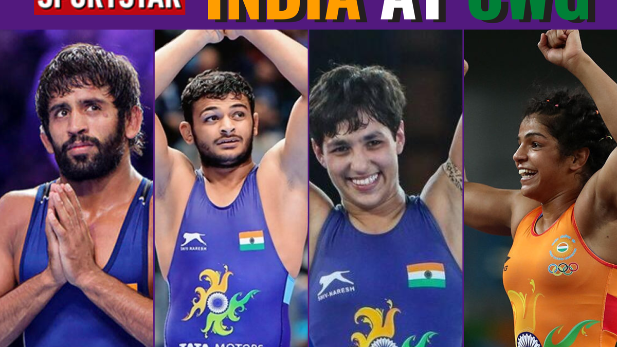 Wrestling Finals HIGHLIGHTS, Commonwealth Games: Bajrang, Deepak, Sakshi win gold medals; Anshu silver, Divya and Mohit take bronze on Day 8