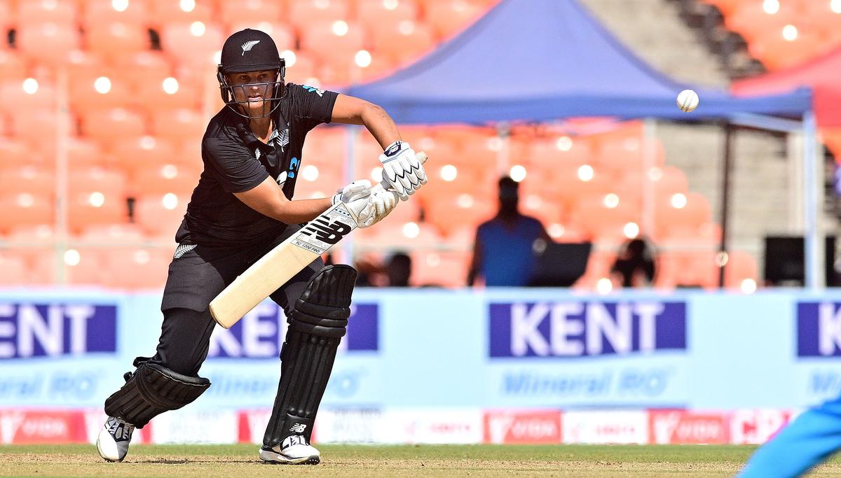 Suzie Bates of New Zealand is within striking distance of fellow Kiwi Debbie Hockley’s record for most runs in World Cup history. 