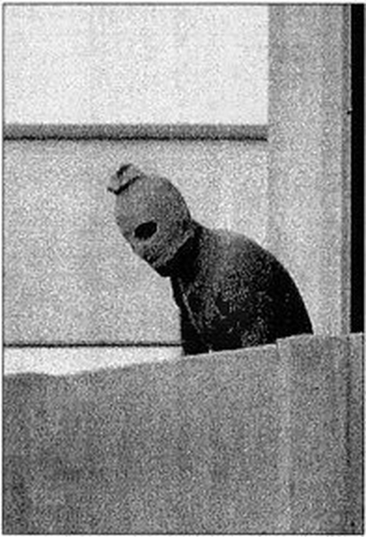 One of the terrorists who participated in the hostage crisis during the Munich Olympics, 1972. 