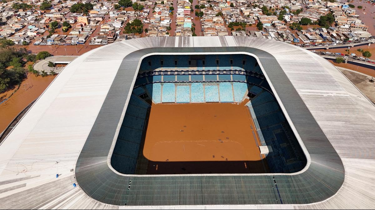 Brazil’s football federation suspends matches for three southern clubs because of flooding