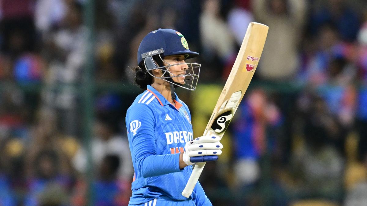 Smriti Mandhana moves up to third in ICC ODI rankings