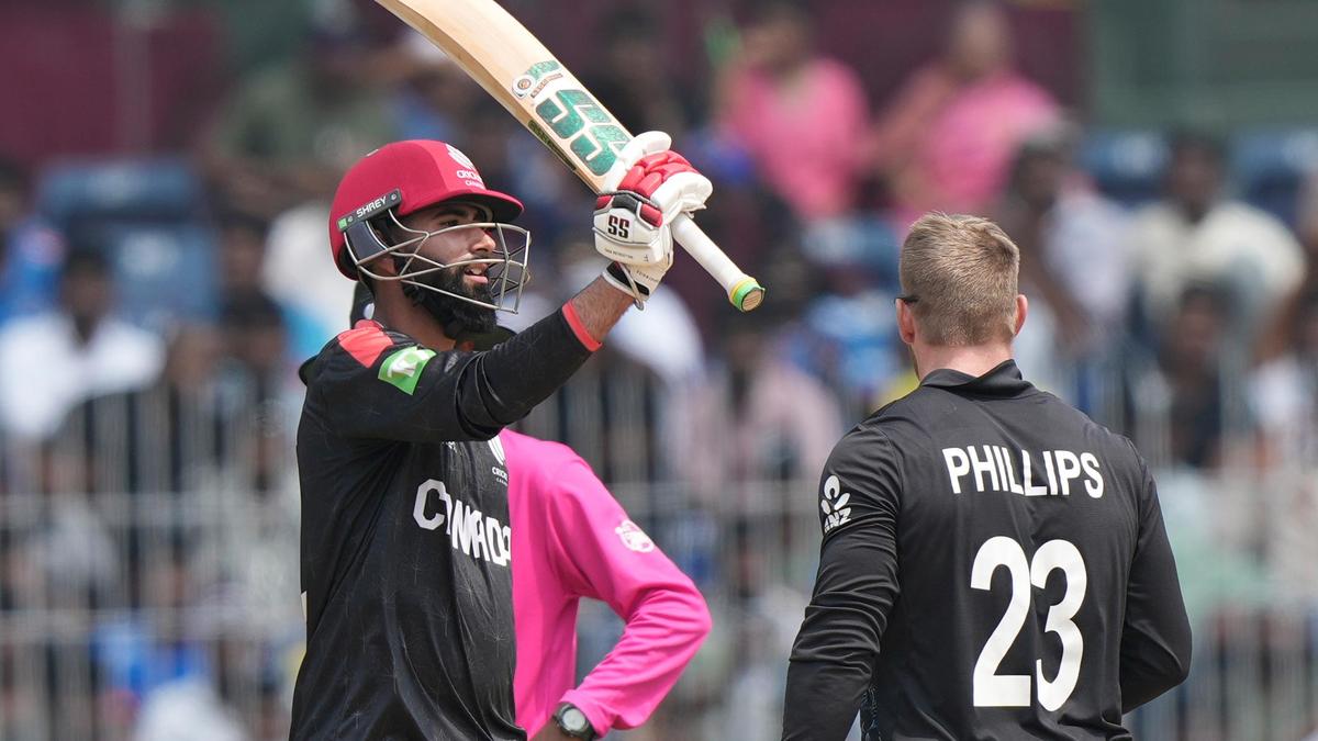 캐나다-뉴질랜드 T20 월드컵 경기 장면