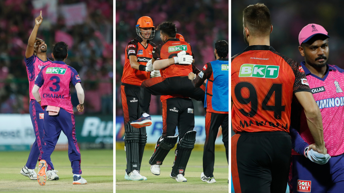 IPL 2023: No-ball drama as Sunrisers Hyderabad beats Rajasthan Royals in nervy last-ball finish