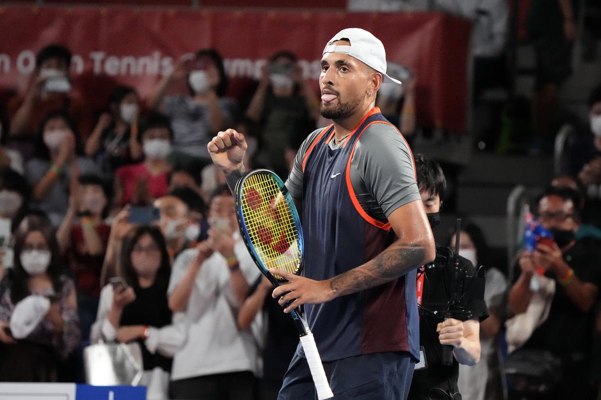 Kyrgios reached second round at Japan Open