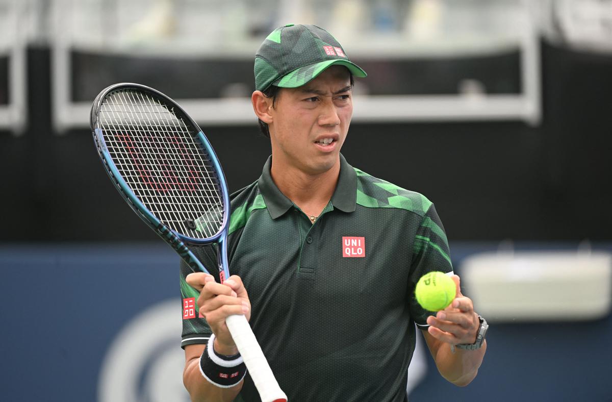 FILE PHOTO: Kei Nishikori.