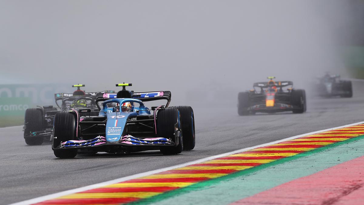 Belgian Grand Prix: Gasly did not feel safe in wet Spa sprint race