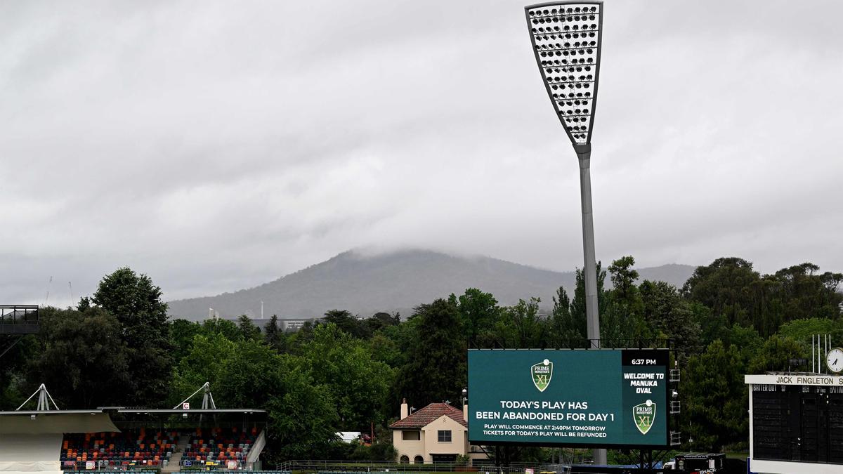 India vs Prime Minister’s XI reduced to a 50-over One-Day match after Day 1 washed out