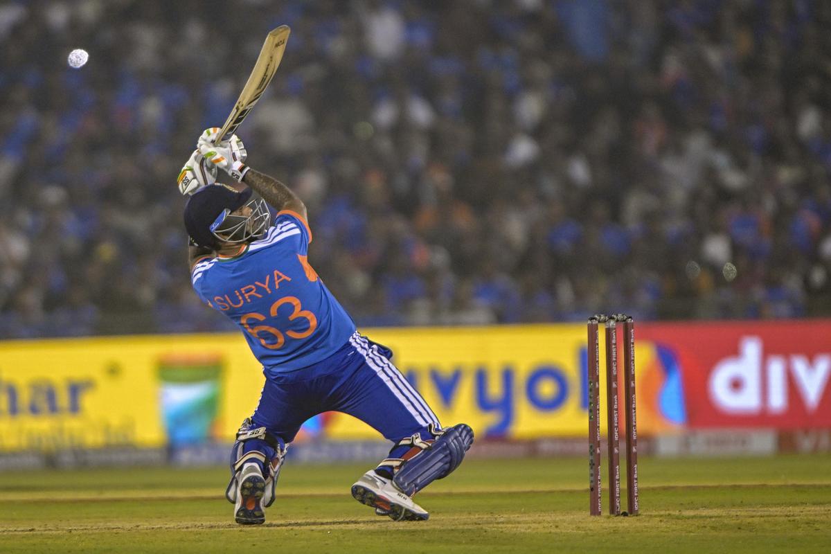 Suryakumar Yadav unfurled some brilliant shots to take over after Kishan’s dismissal, completing the chase with 28 balls left. 