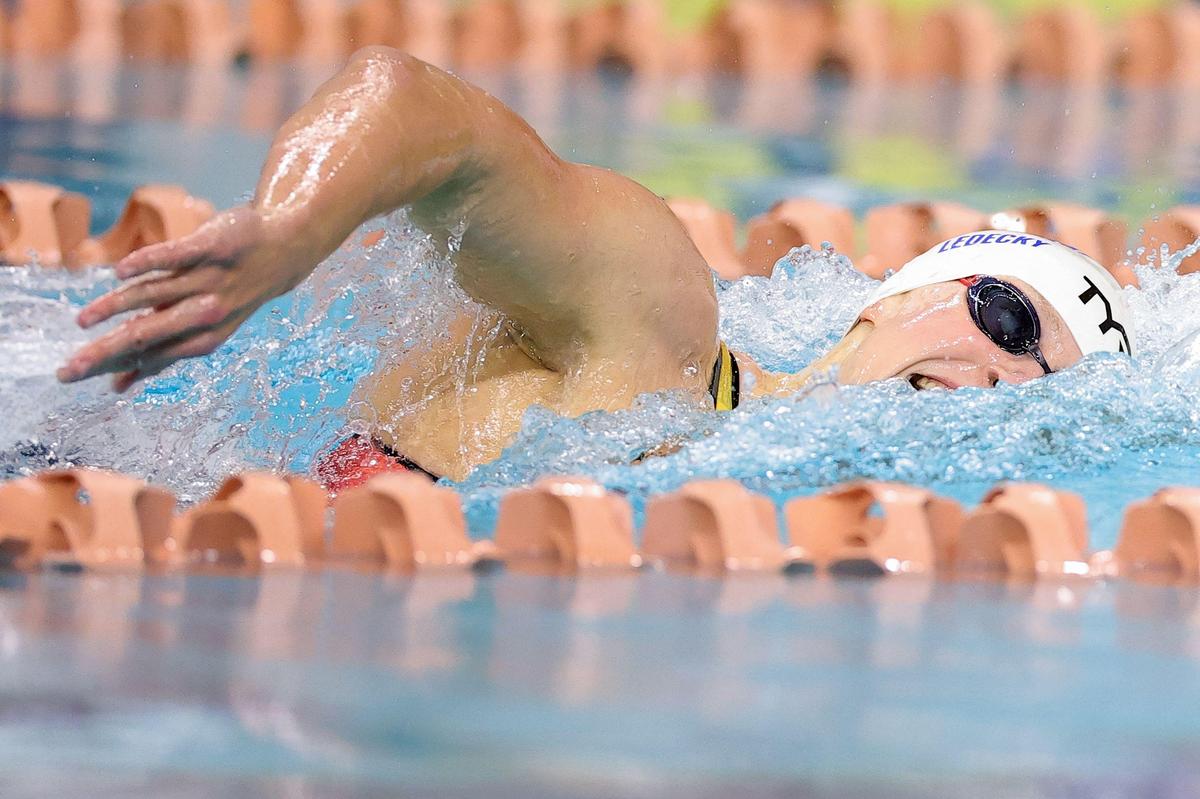 Katie Ledecky’s swim capped an outstanding first meet of 2026 in which Ledecky won the 1500m freestyle in the second-fastest time in history before cruising to victory in the 400m free.