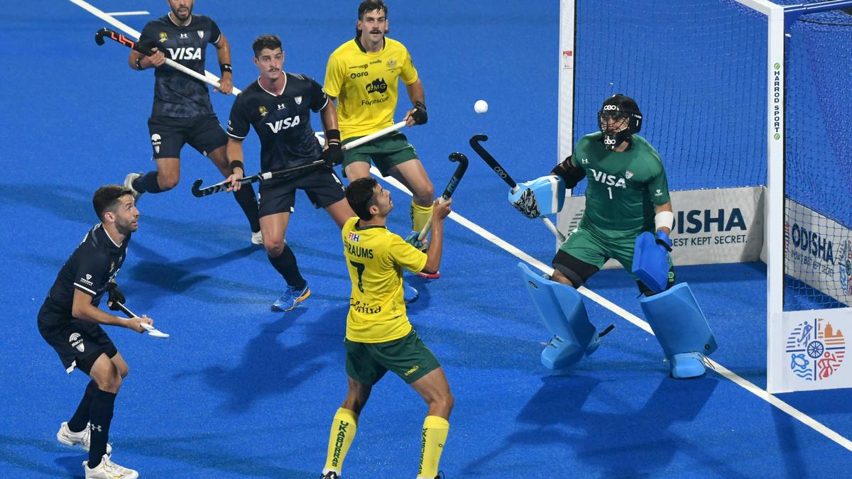 Hockey World Cup 2023, LIVE Score Australia leads Argentina after