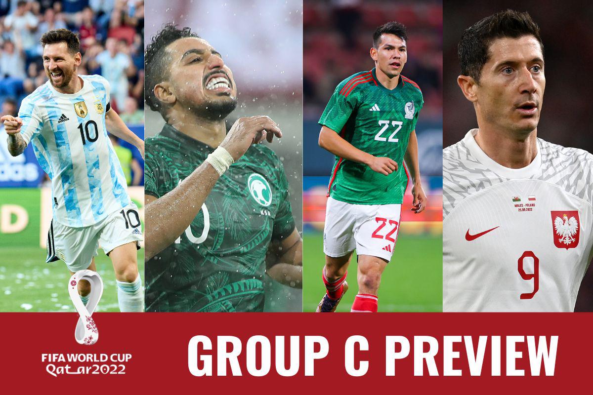 FIFA World Cup, Group C Argentina, Saudi Arabia, Mexico, Poland, team guide, preview