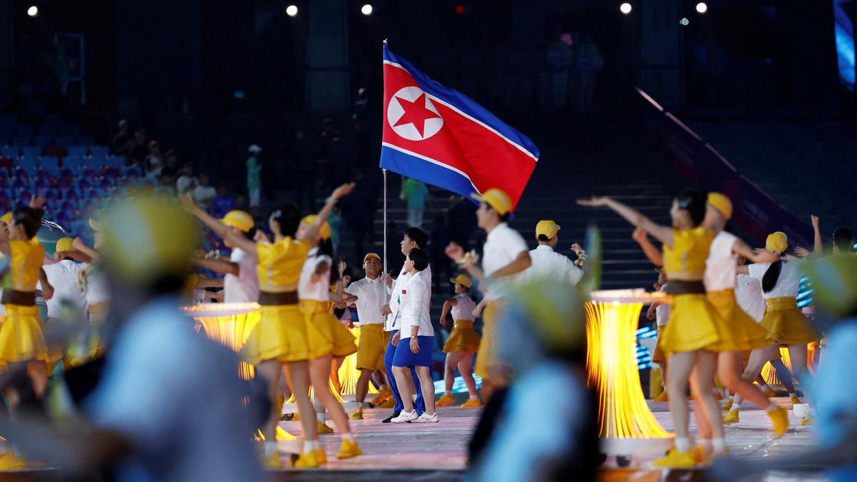 Olympic Council of Asia defends flying of North Korean flag at Asian Games 2023