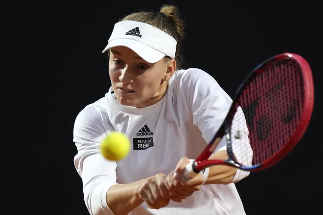 Lurking threat: Kazakhstan’s Elena Rybakina is also one of the top favourites in this year’s French Open.
