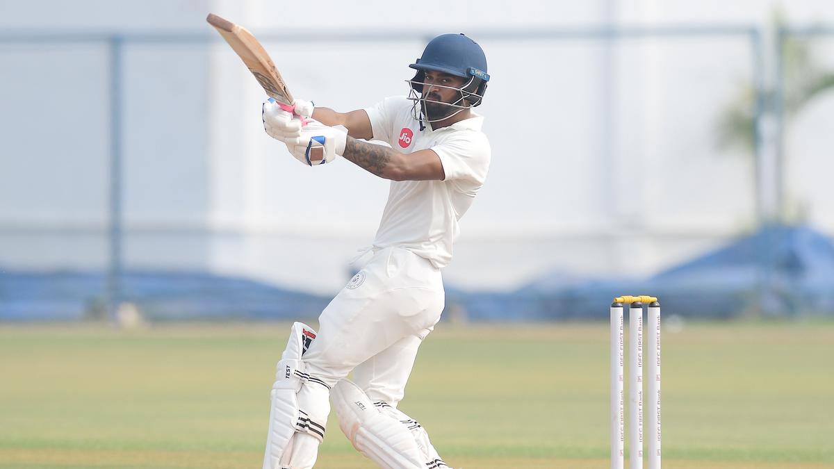 Ranji Trophy 2023-24: Ripal Patel’s counter-attack puts Gujarat in driver’s seat against Tamil Nadu on day 3