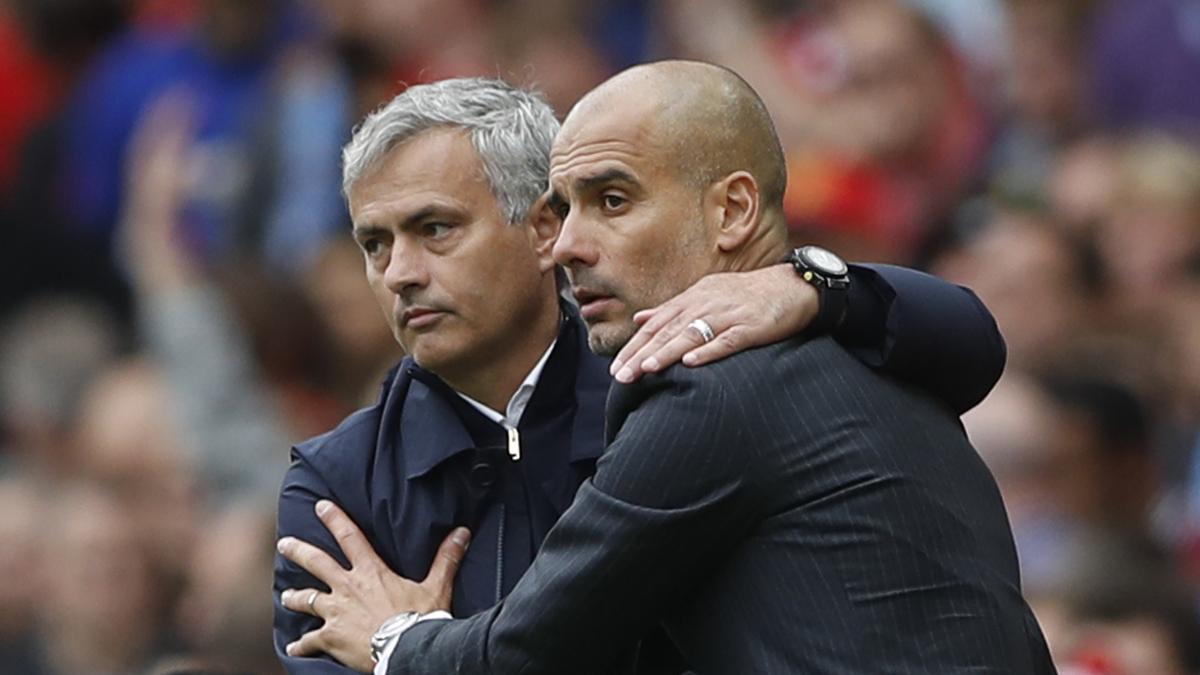 Guardiola says he was just joking after ‘six titles’ comment draws reponse from Mourinho