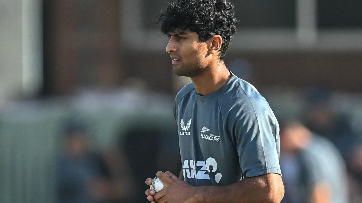 New Zealand’s Ravindra back at training after hit in face by ball but unlikely to play Champions Trophy opener against Pakistan