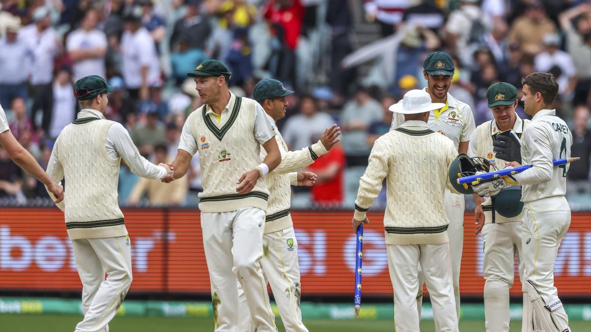 Australia beats South Africa by innings and 182 runs to win series