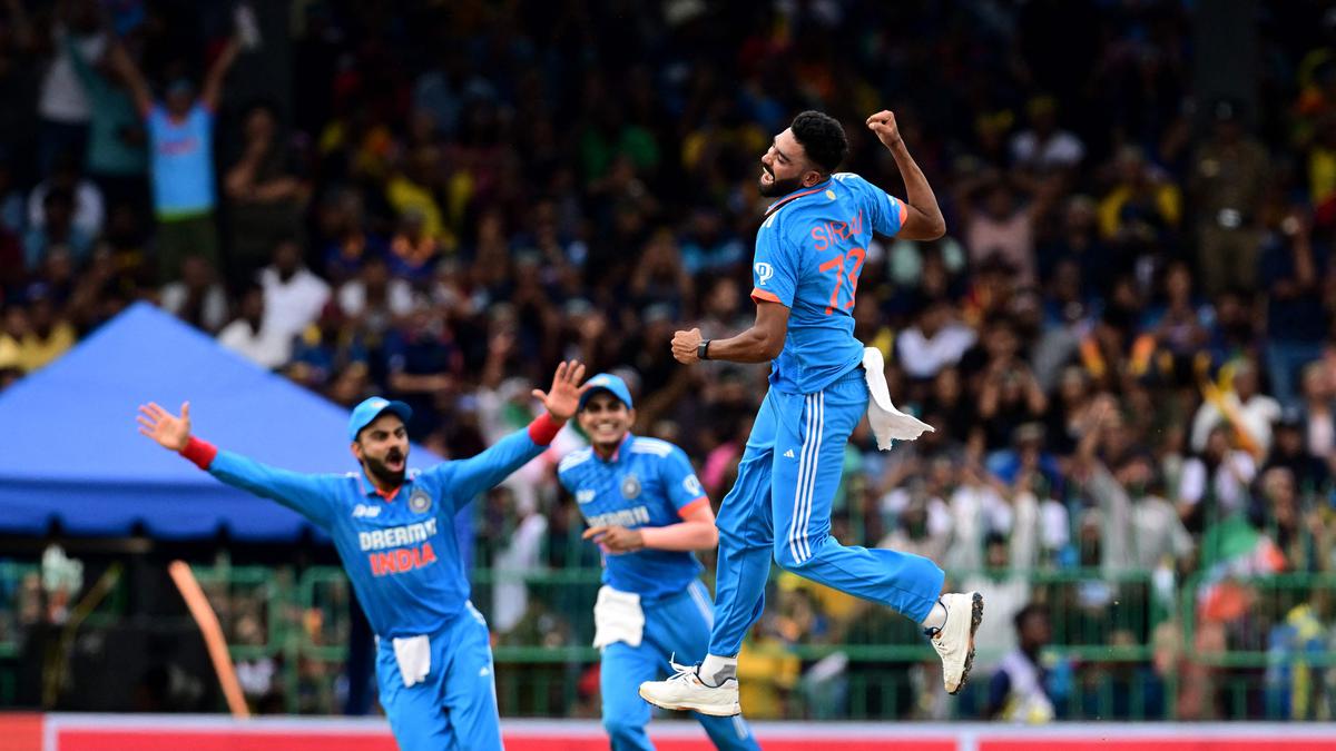 India vs Sri Lanka Highlights, Asia Cup 2023 final SL 50 all out; Mohammed Siraj picks six; IND wins by 10 wickets