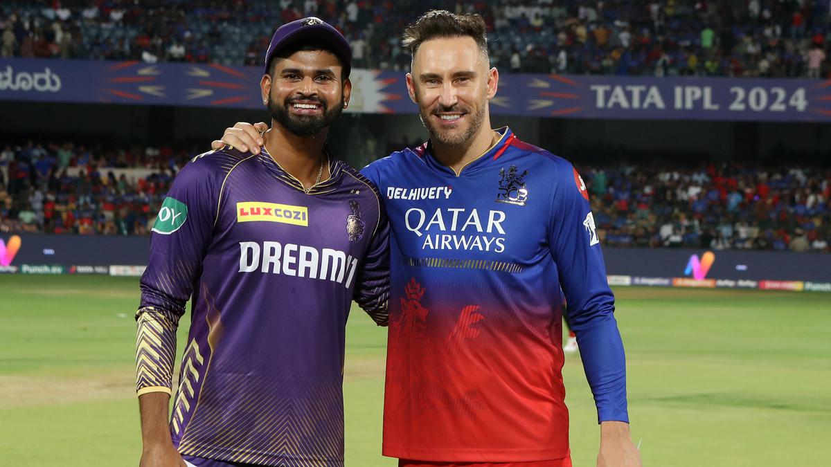 RCB vs KKR IPL 2024 match pictures: Kohli stars as Royal Challengers Bengaluru posts 182/6 in 20 overs