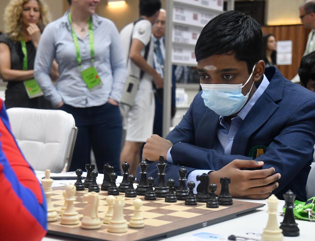 Chess Olympiad: Praggnanandhaa keeps India in title hunt as top teams  prepare for final push