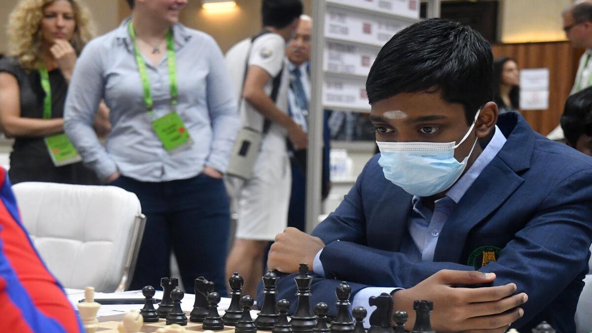 Chess Olympiad: Praggnanandhaa saved India 2 the blushes in round 9