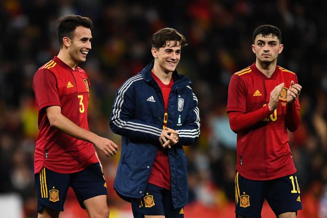 Spain has always depended heavily on its midfielders and this World Cup, it will have exciting players in Pedri (right) and Gavi (centre) in charge of creating chances for the forwards.