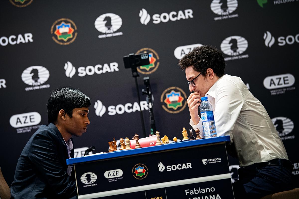 Praggnanandhaa defeats Fabiano Caruana, enters final to face