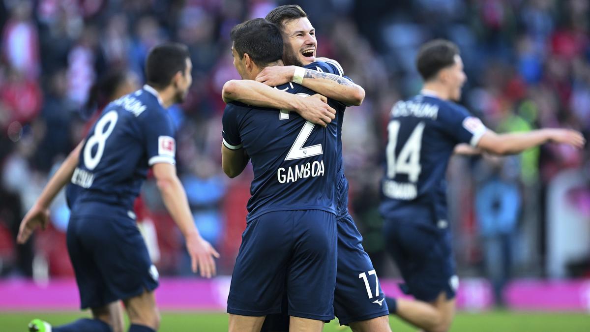 Bundesliga 2024-25: Ten-man Bayern waste two-goal lead in shock loss to Bochum; Leverkusen fail to capitalise after Bremen loss