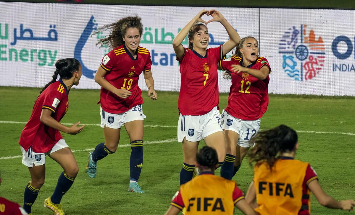 FIFA U-17 WWC: Spanien schlägt spät gegen Deutschland;  Schließt sich Kolumbien im Finale an