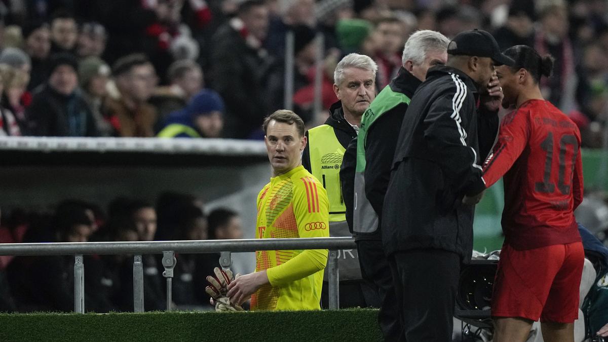 Bayern’s Neuer banned for two domestic cup games after receiving first-ever red card