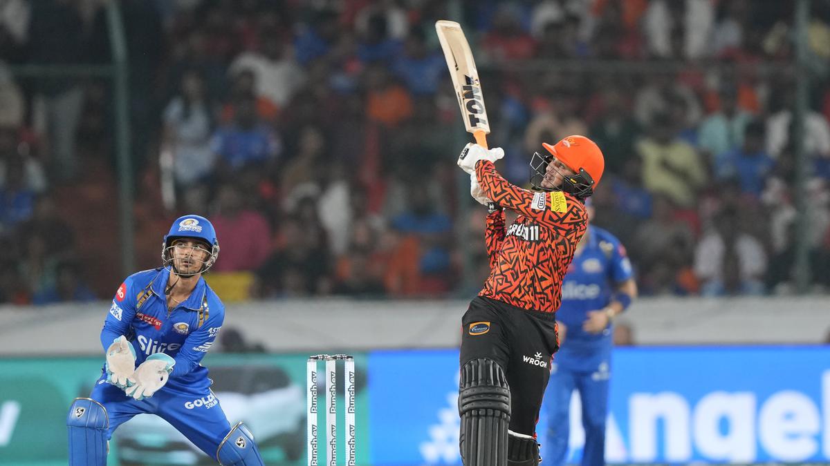 SRH vs MI IPL 2024: Abhishek Sharma hits fastest fifty by Sunrisers Hyderabad batter, breaks Travis Head’s record in the same match