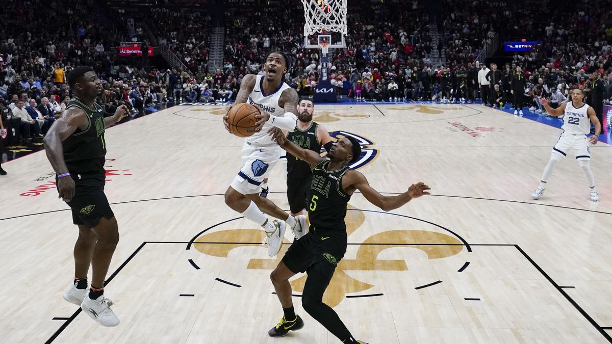 NBA roundup: Ja Morant heroic in debut as Grizzlies edge Pelicans