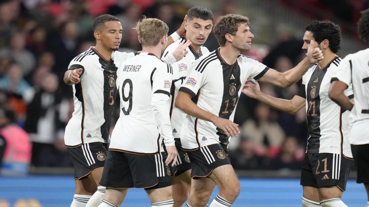 Nations League: England comes back from 2-0 deficit against Germany before Havertz ensures 3-3 draw