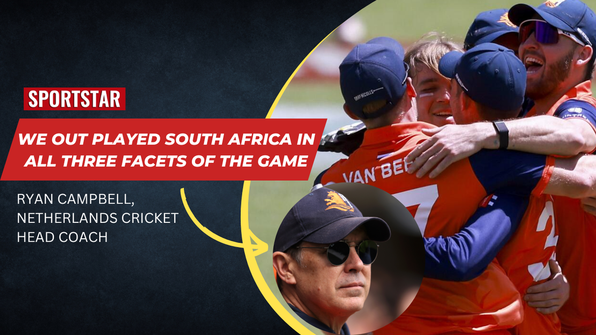 Ryan Campbell speaks about coaching Netherlands and the match vs South Africa in the T20 World Cup 2022