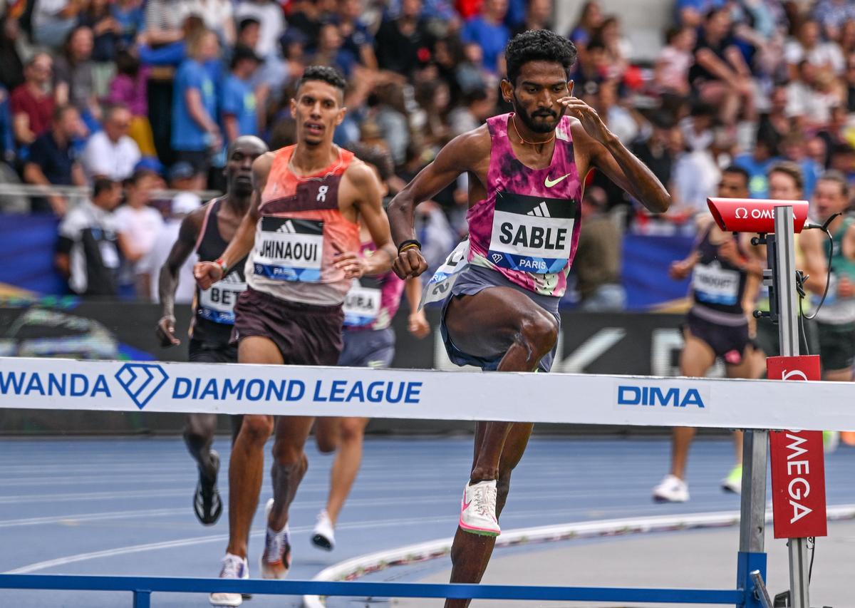 Chase master: Avinash Sable broke his own national record for the ninth time at the 2024 Paris Diamond League, clocking 8.09.91 in 3000m steeplechase. 