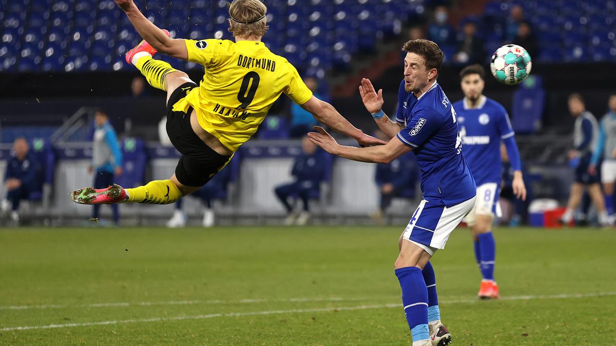 Bundesliga: Dortmund crushes Schalke 4-0 in Ruhr derby with Haaland double