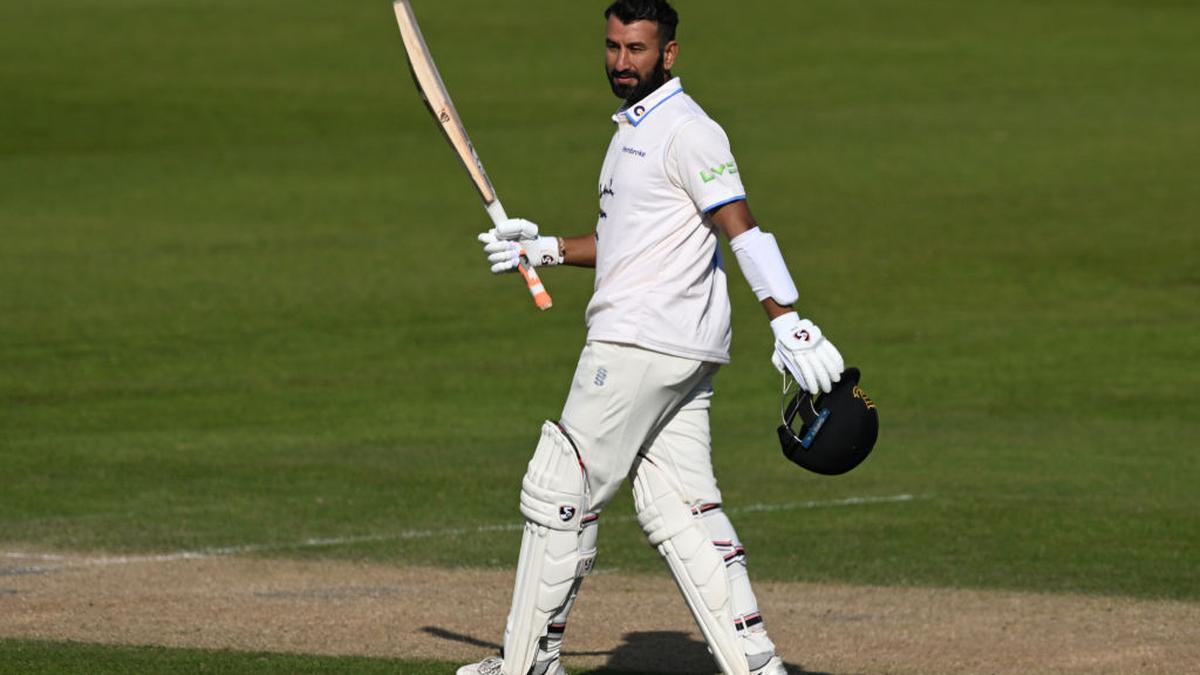 Cheteshwar Pujara hits second hundred in County Championship 2023, surpasses Wasim Jaffer’s FC century tally