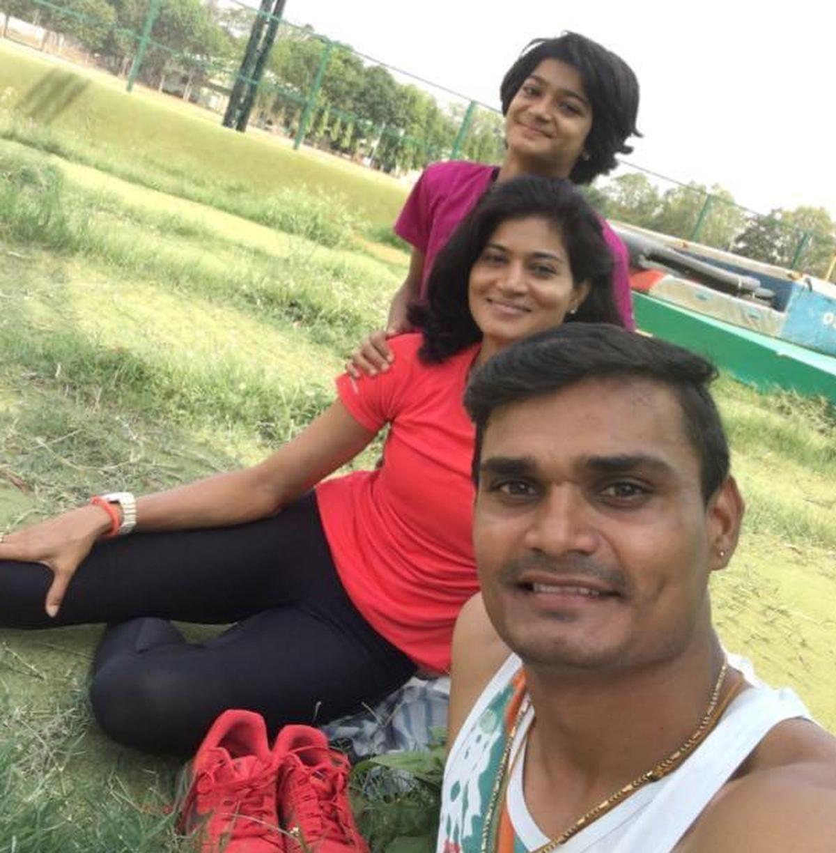Her parents, former athletes Sahana Kumari and Nagaraj, never pushed her to pursue sports.
