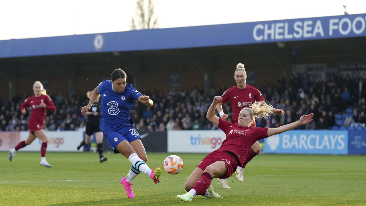 WSL: Kerr nets late winner as Chelsea keep up Women’s Super League chase