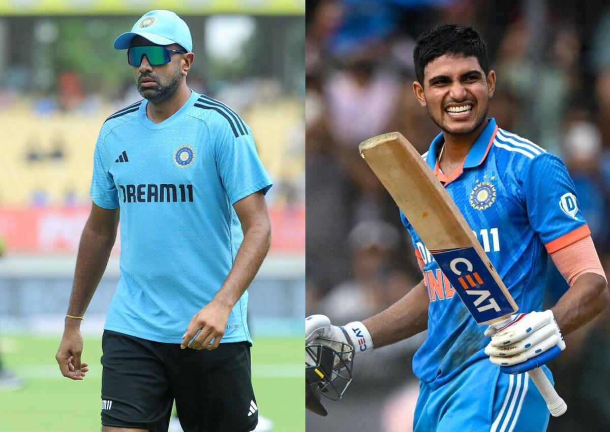 R. Ashwin and Shubman Gill.